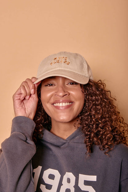 Mayo Please Slogan Cap