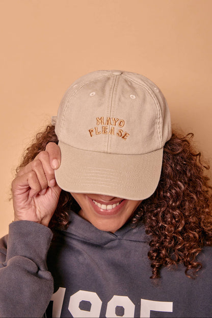 Mayo Please Slogan Cap