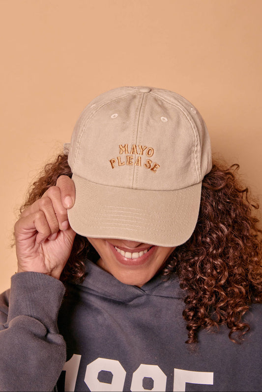 Mayo Please Slogan Cap