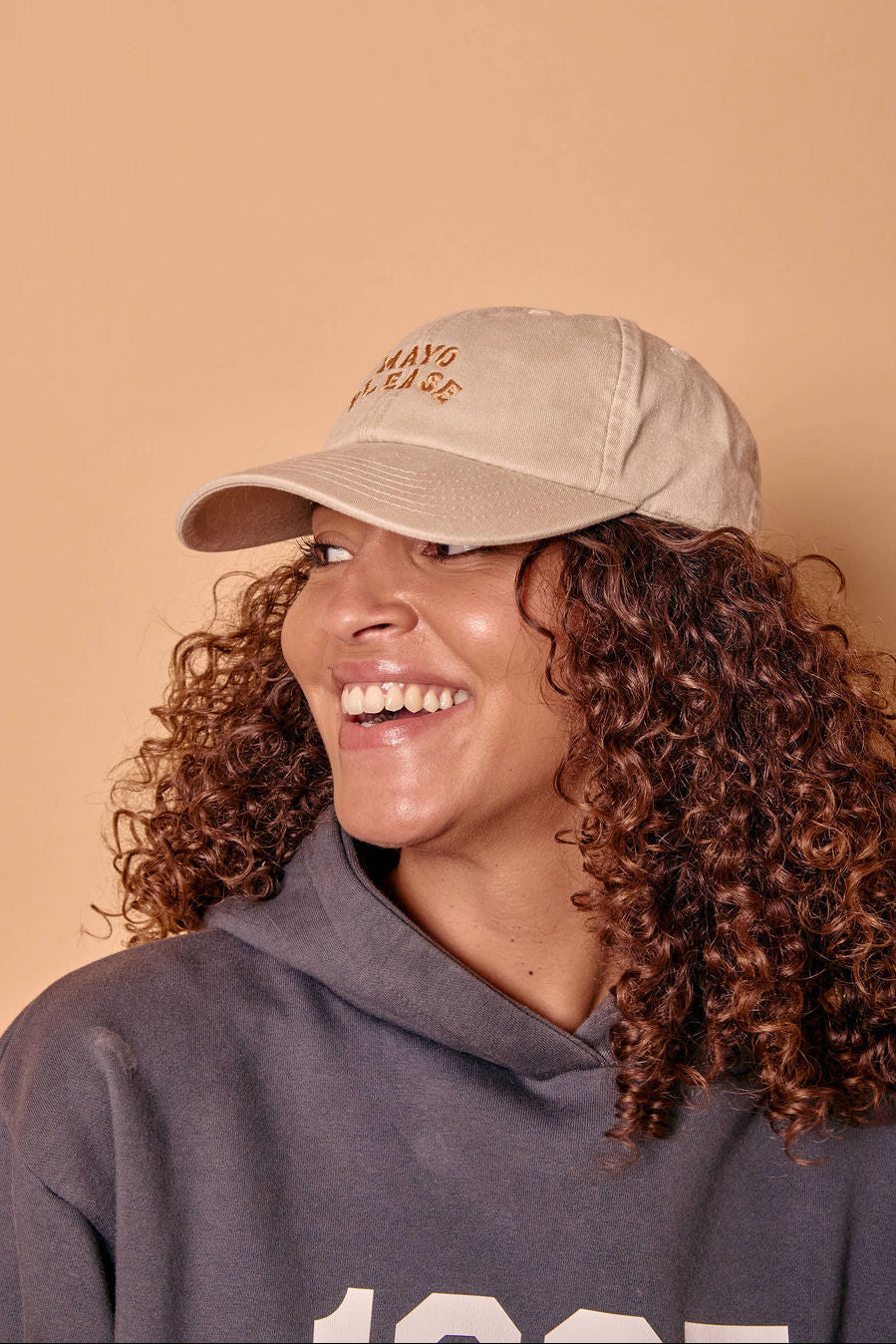 Mayo Please Slogan Cap
