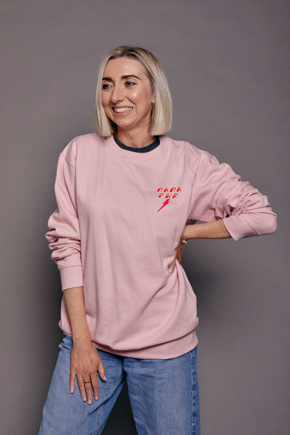 Embroidered Mama Pwr Sweatshirt