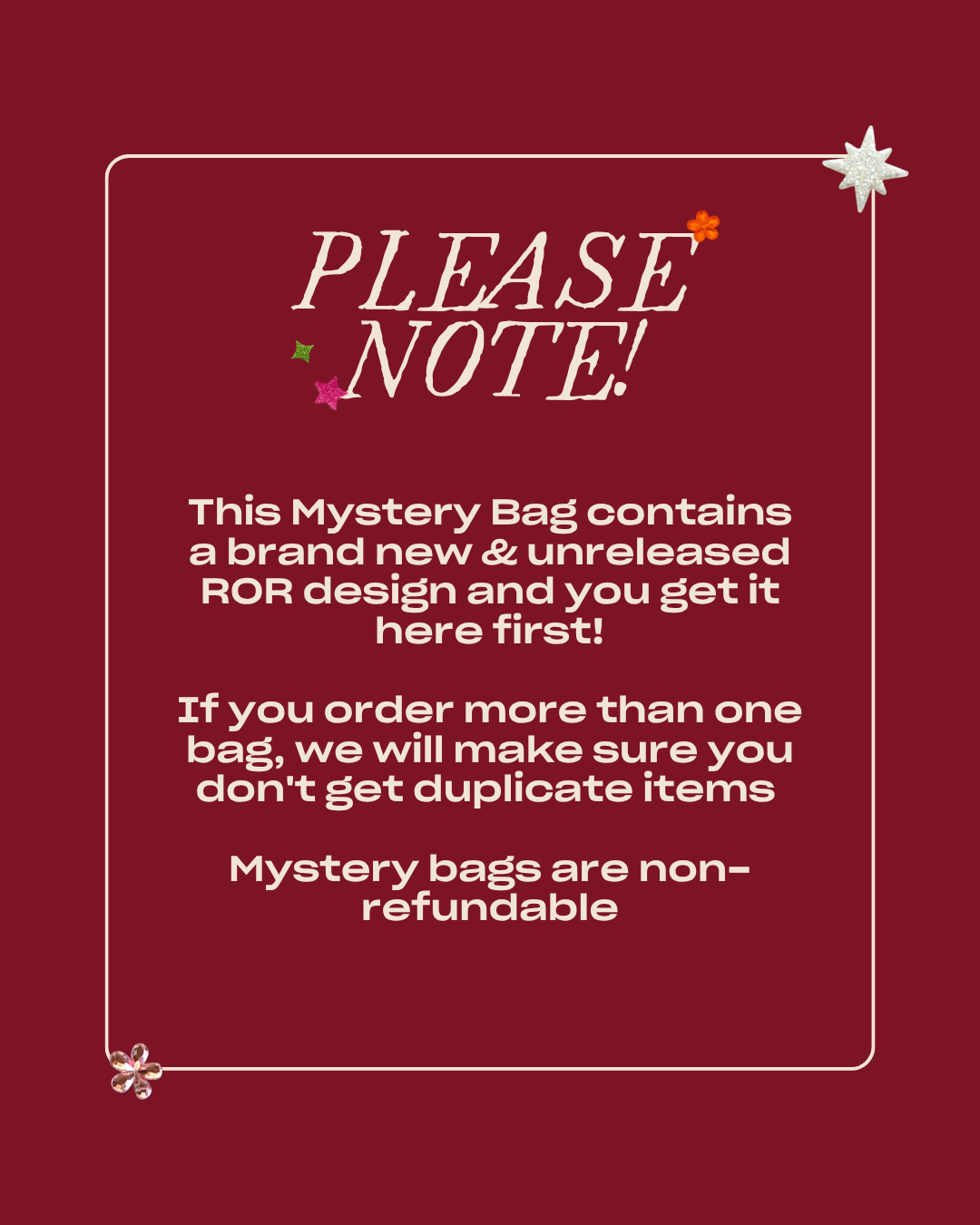 Book Lover Mystery Bag