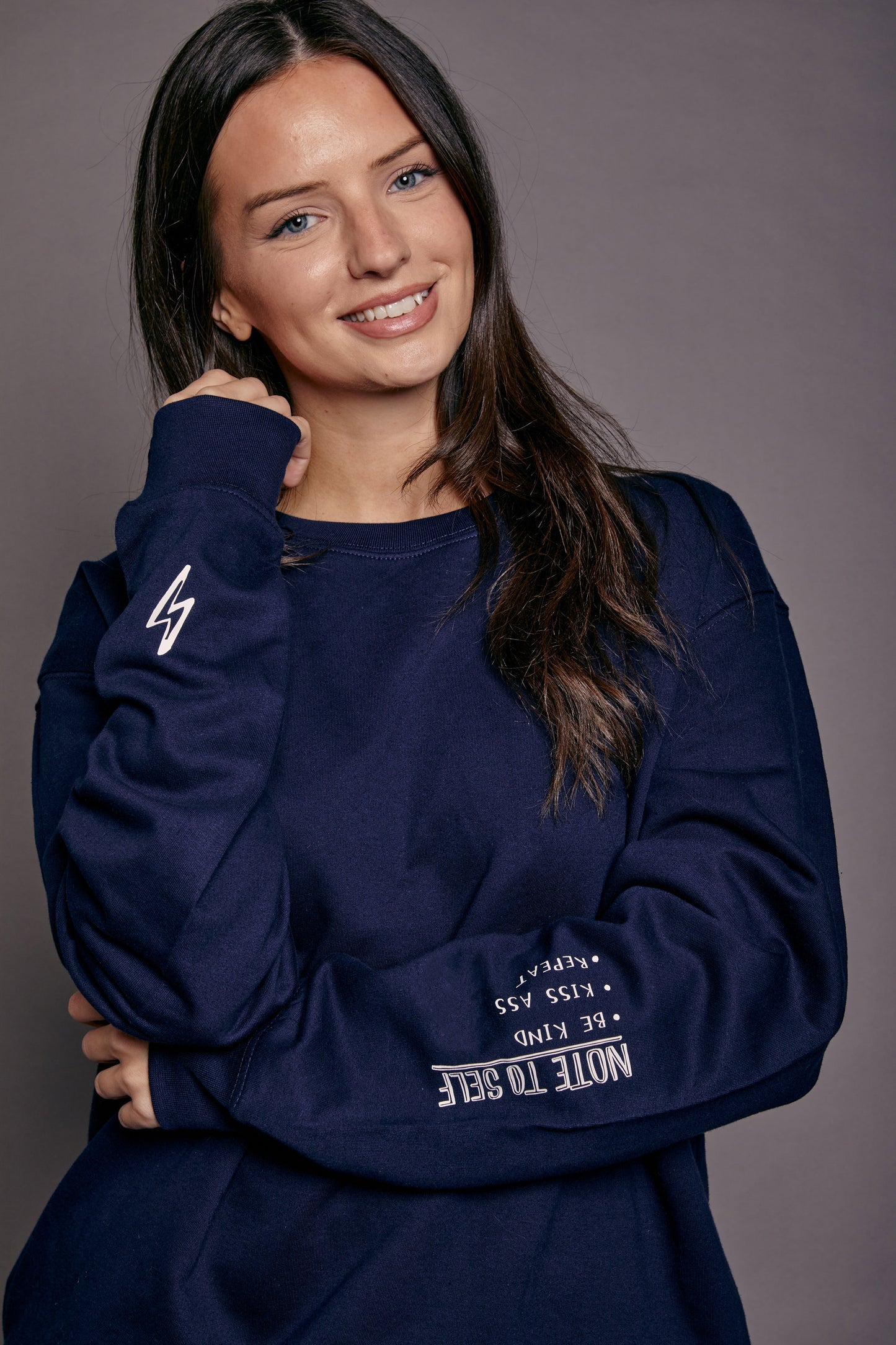 Note To Self Sleeve Sweatshirt