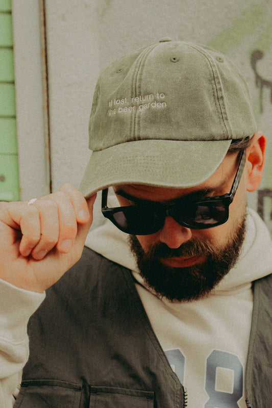 Return to Beer Garden Vintage Denim Cap