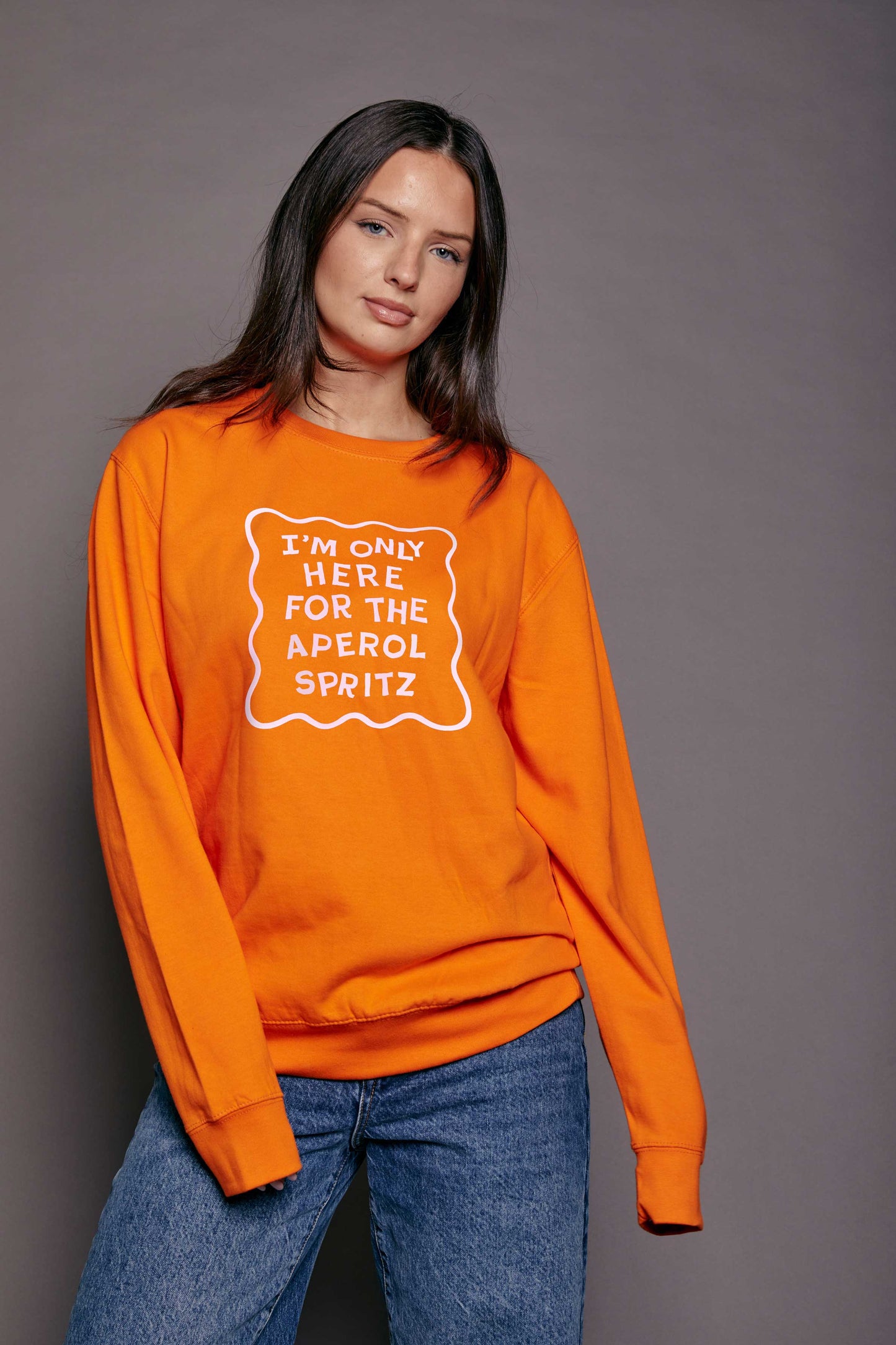 Personalised Only Here for the... Sweatshirt