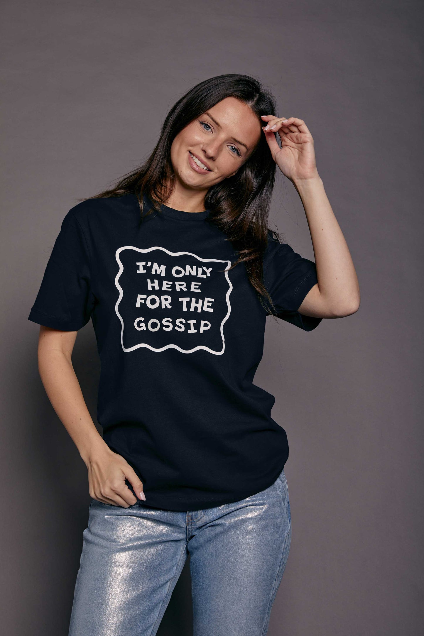 Personalised 'Only Here for the ...' T-Shirt