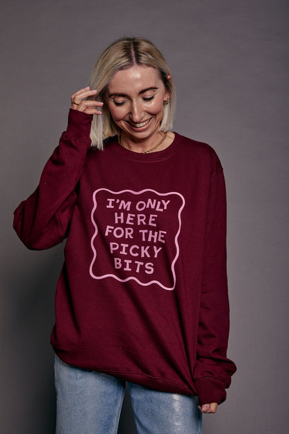 Custom Only Here for the ... Christmas Sweatshirt