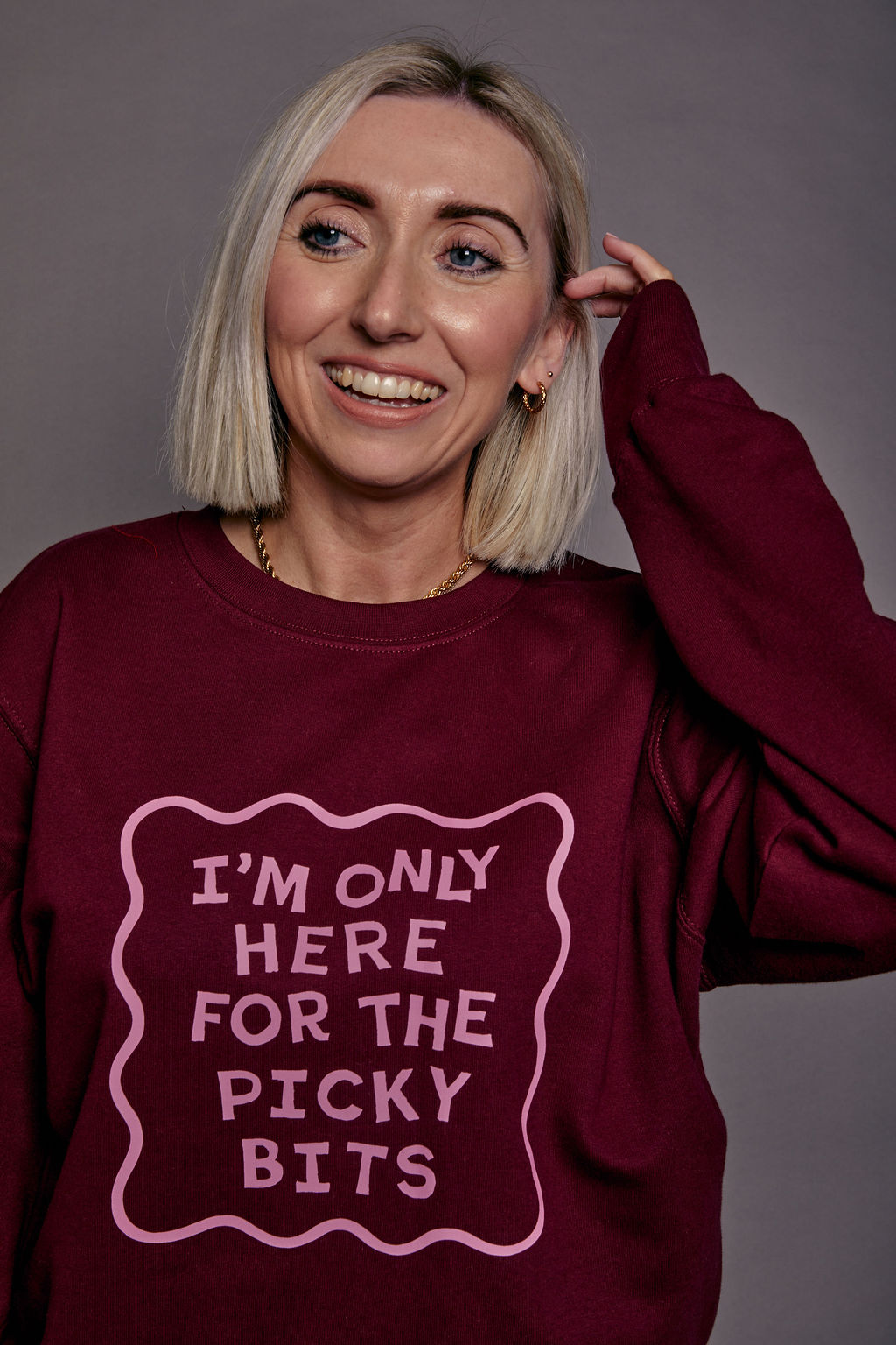 Custom Only Here for the ... Christmas Sweatshirt