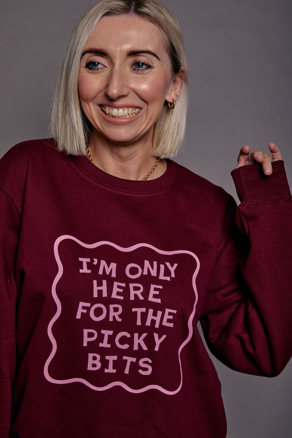 Custom Only Here for the ... Christmas Sweatshirt