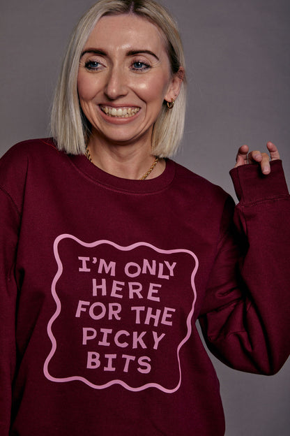 Custom Only Here for the ... Christmas Sweatshirt