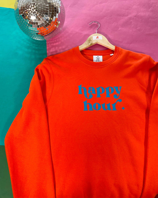S Orange & Blue G&T Happy Hour Sweatshirt SALE
