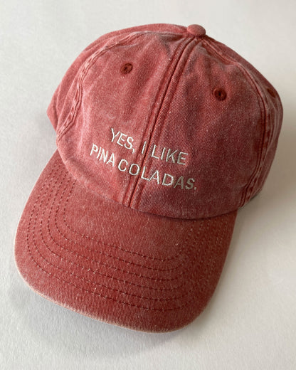 Yes I Like Pina Colada Cap