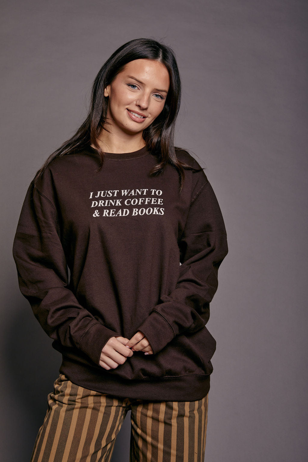 Custom I Just Want to... Sweatshirt