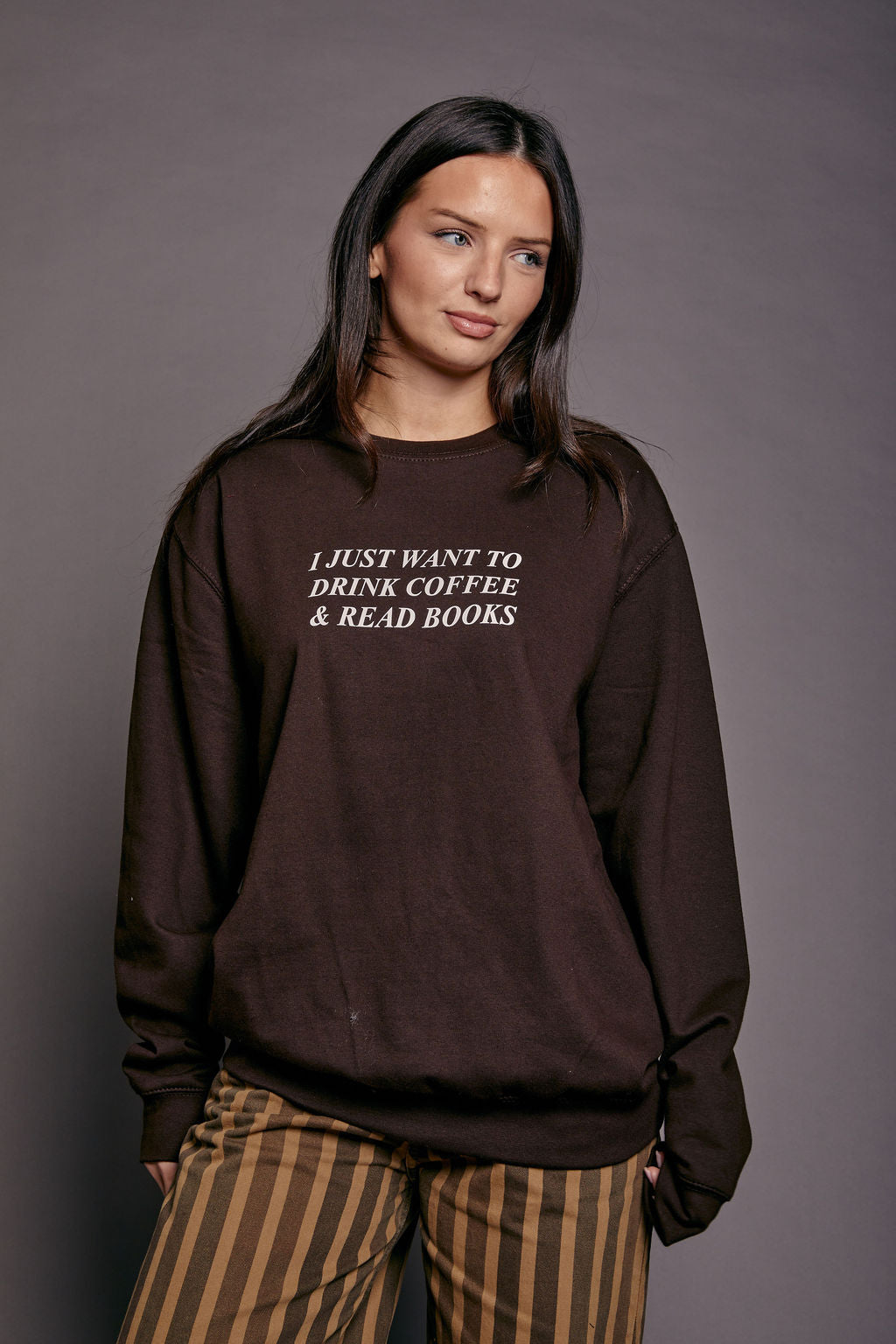 Custom I Just Want to... Sweatshirt