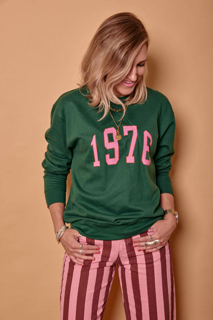 Personalised Varsity Year Sweatshirt