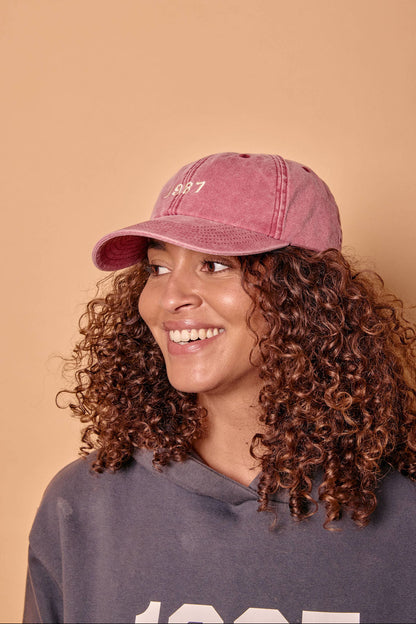 Personalised Year Denim Baseball Cap