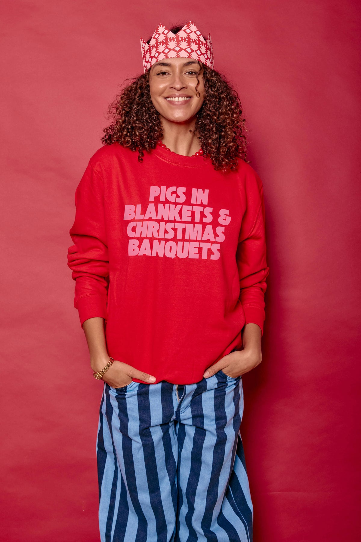 Pigs in Blankets & Banquets Christmas Sweatshirt