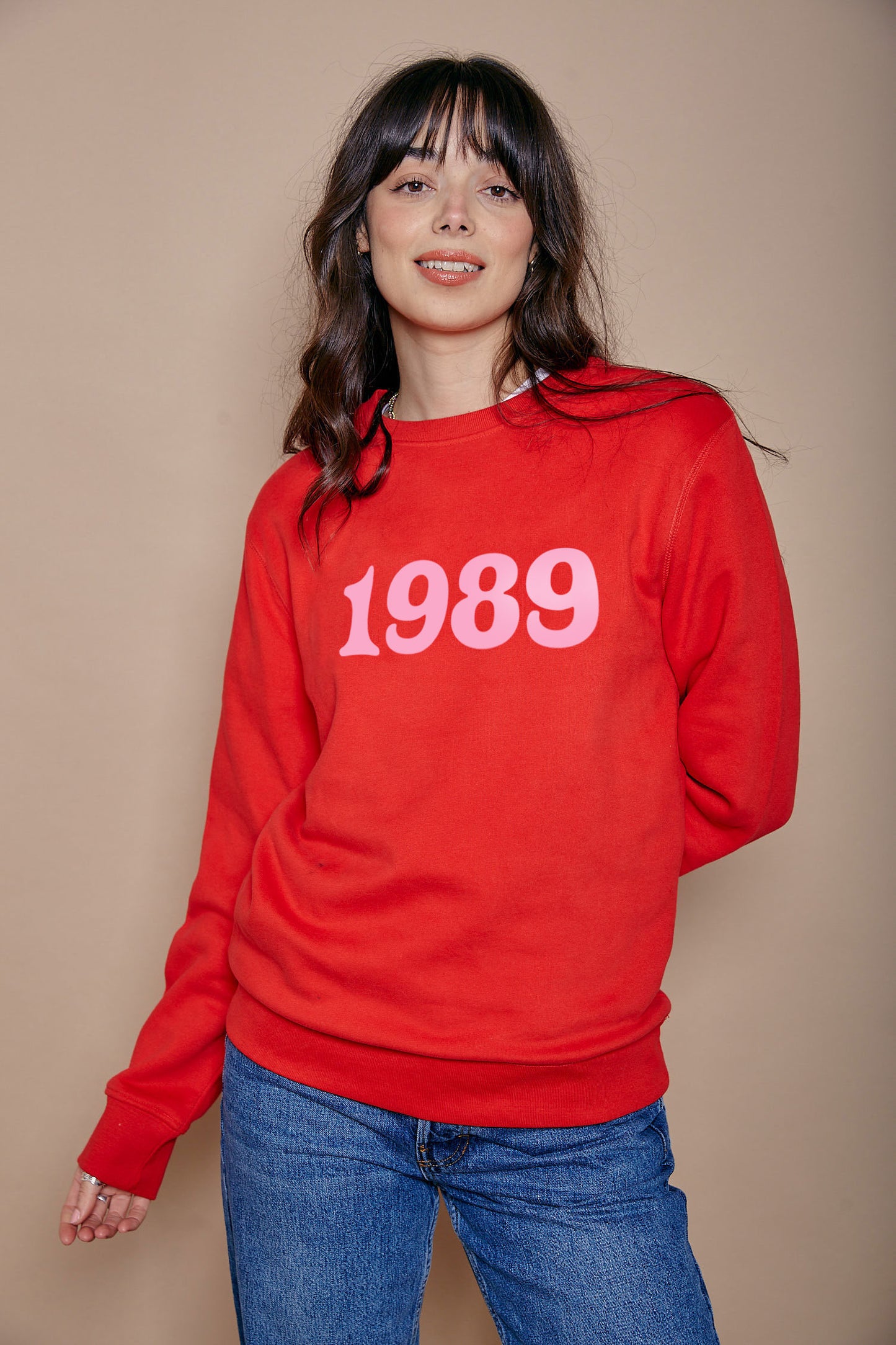 Funky Font Personalised Year Sweatshirt