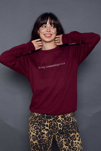 Romantasy Era Slogan Sweatshirt