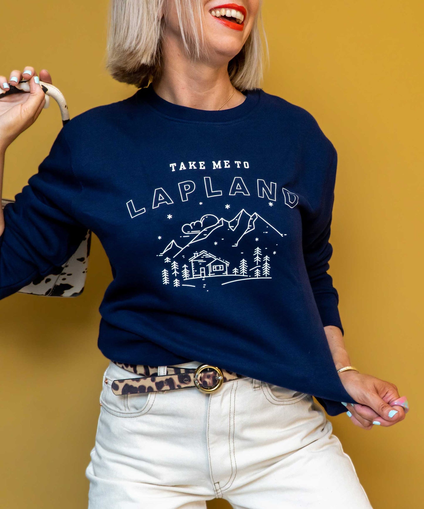 Take Me to Lapland Varsity Sweatshirt
