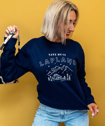 Take Me to Lapland Varsity Sweatshirt