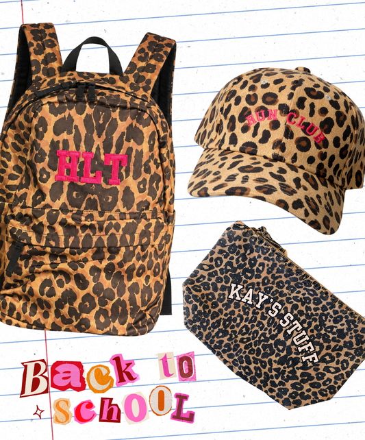 Back To School Leopard Bundle