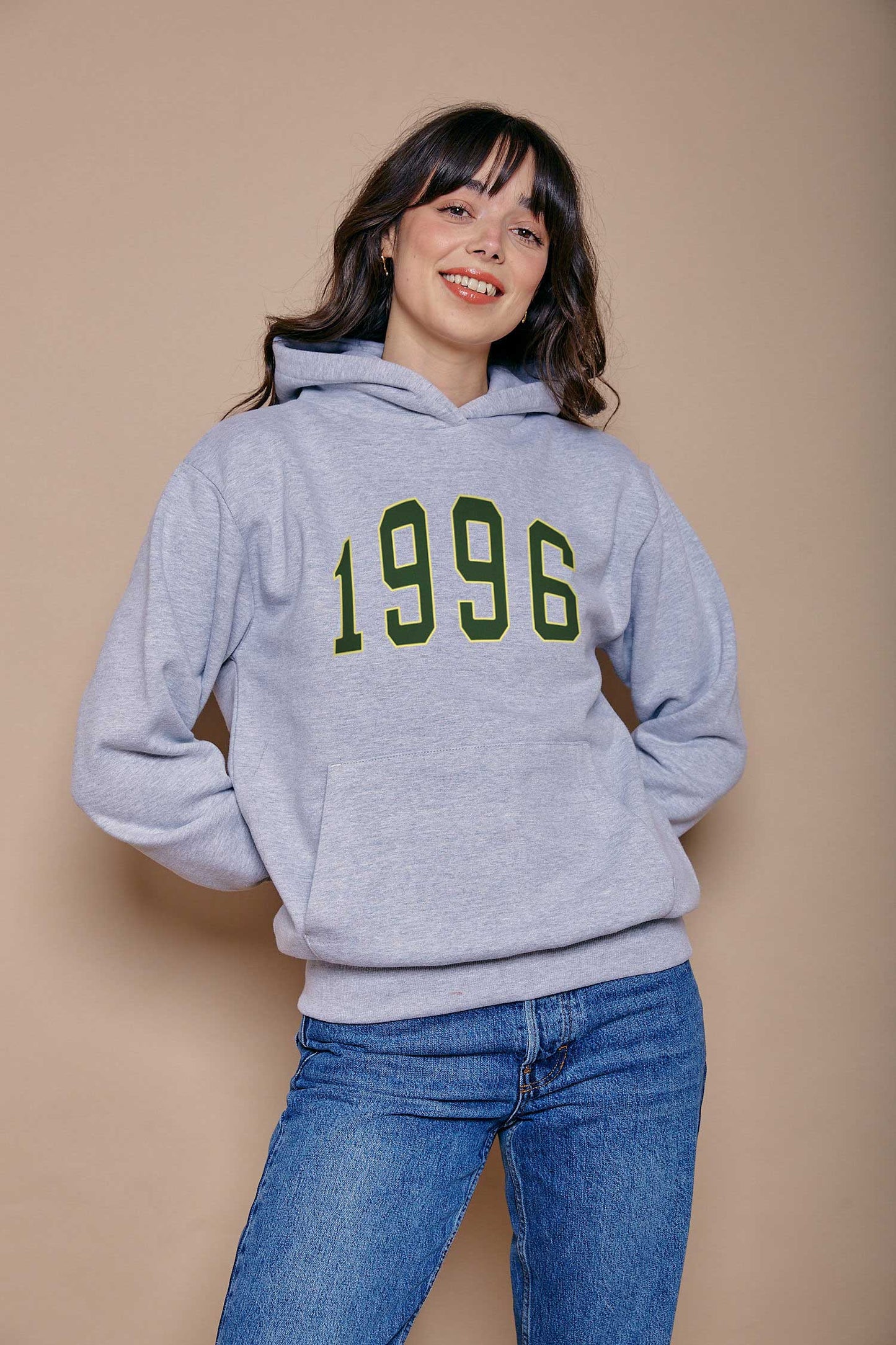 Personalised Varsity Year Heavy Weight Hoodie