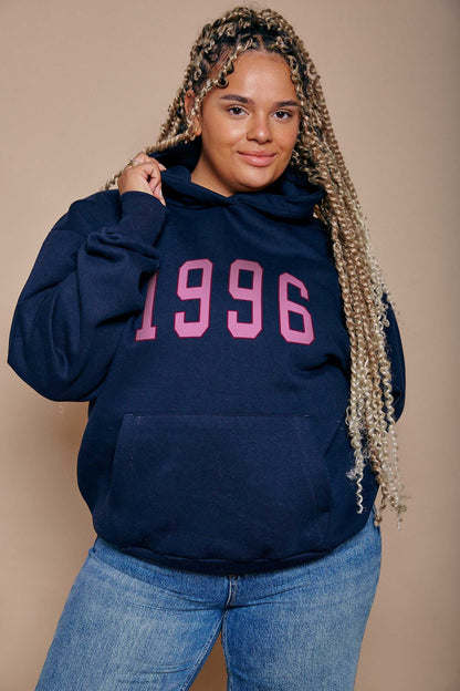 Personalised Varsity Year Heavy Weight Hoodie