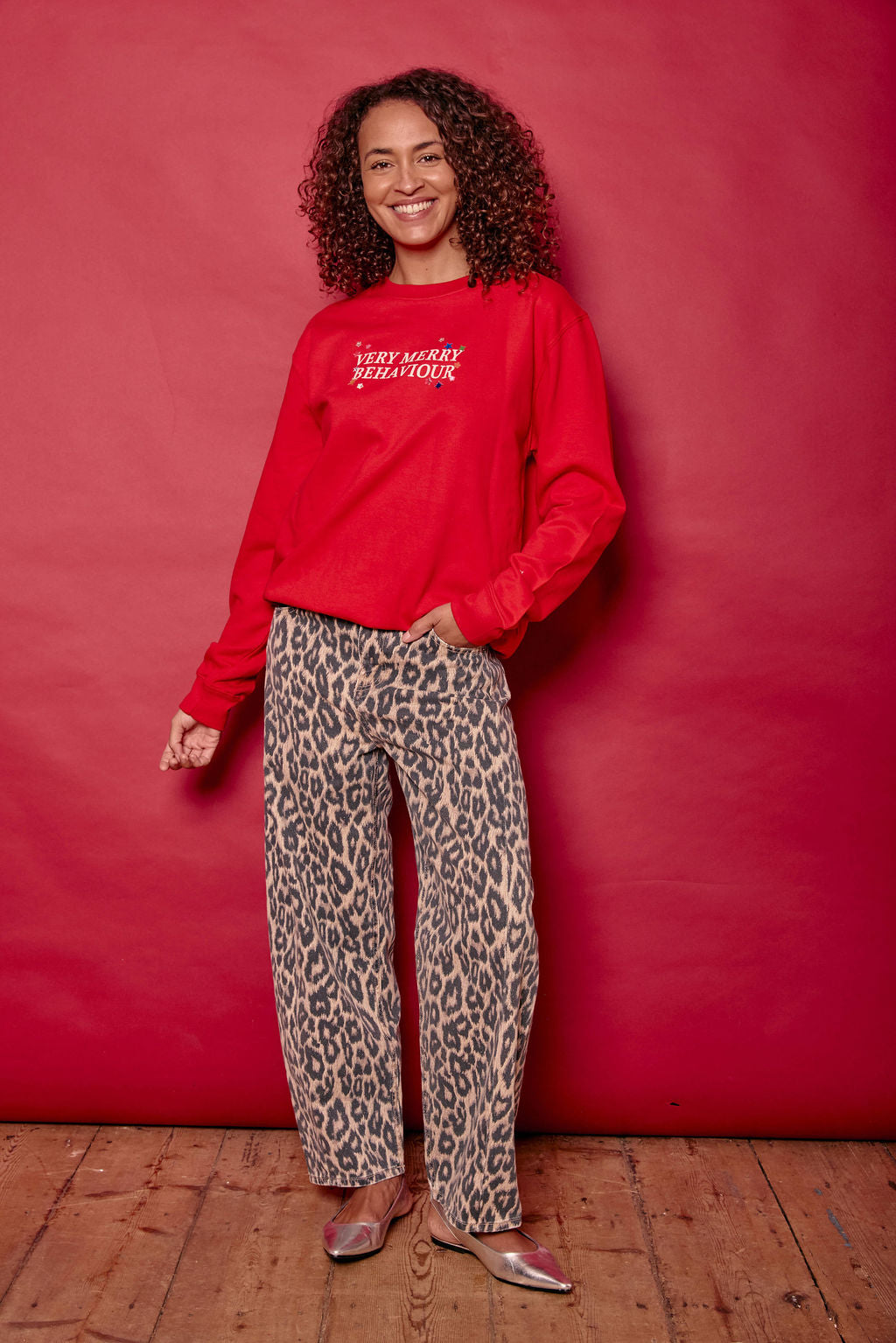Very Merry Behaviour Christmas Sweatshirt