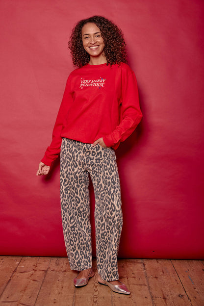 Very Merry Behaviour Christmas Sweatshirt