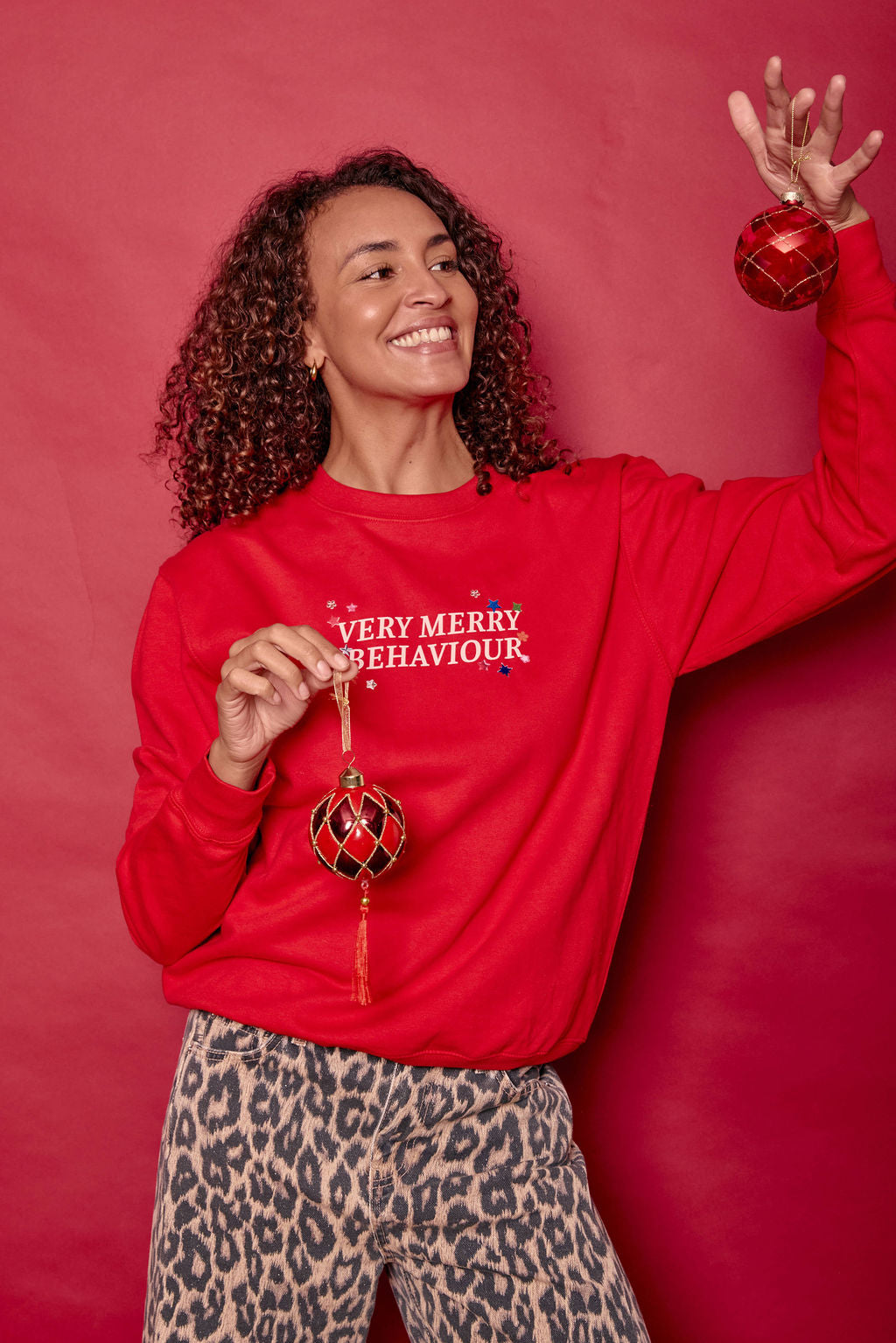 Very Merry Behaviour Christmas Sweatshirt