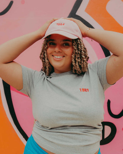 Personalised Year Denim Baseball Cap