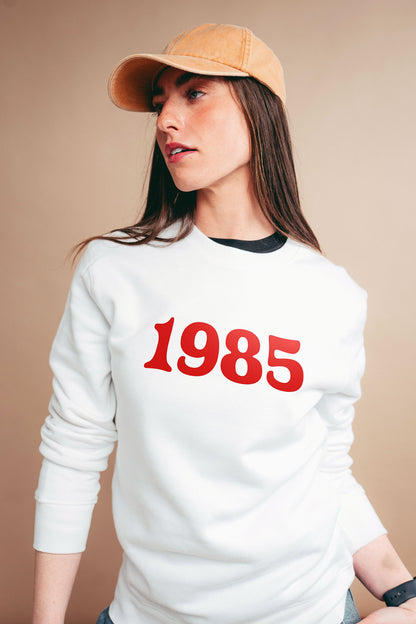 Funky Font Personalised Year Sweatshirt