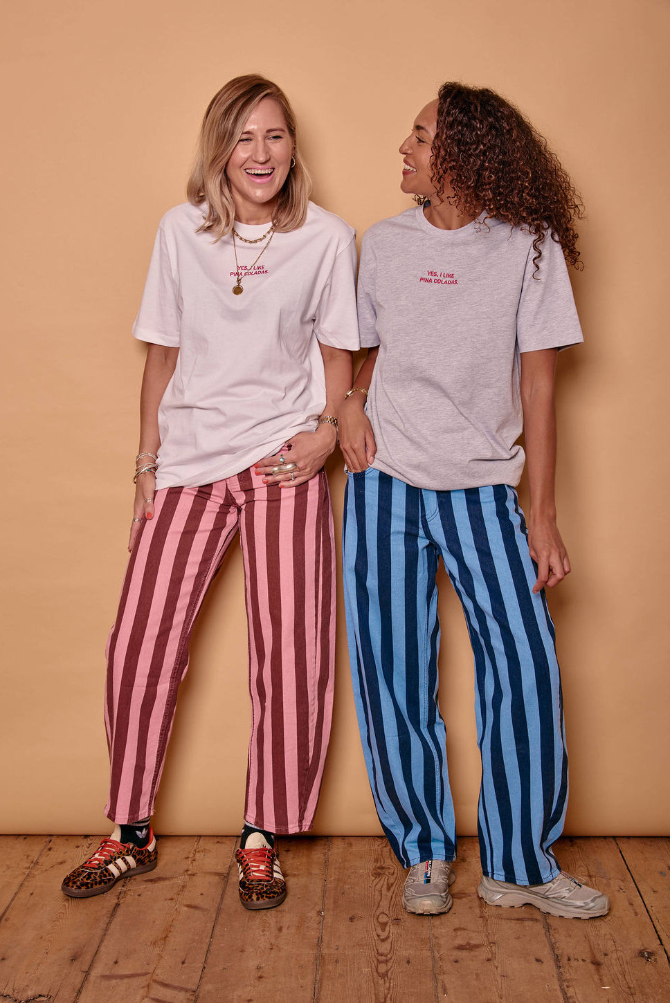 Embroidered Yes I Like Pina Coladas T-shirt