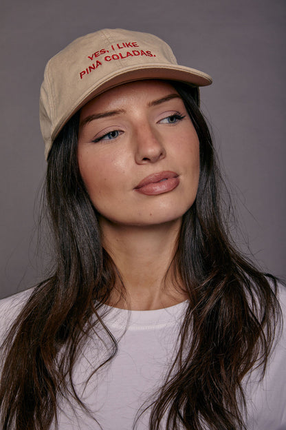 Yes I Like Pina Colada Cap