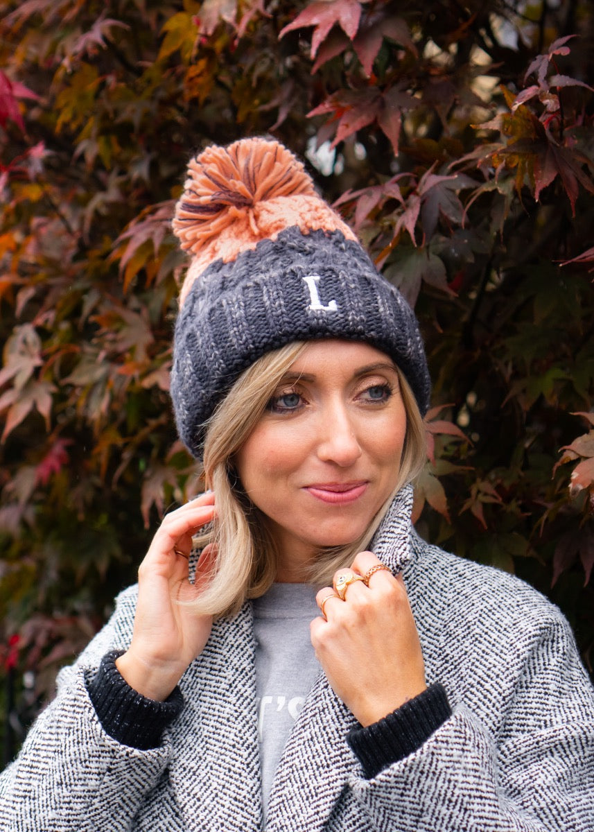 Design your own cheap beanie hat with pom