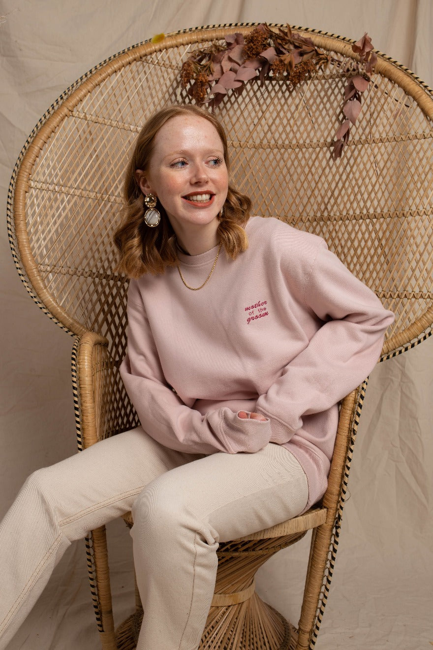 Mother of the Groom Embroidered Sweatshirt