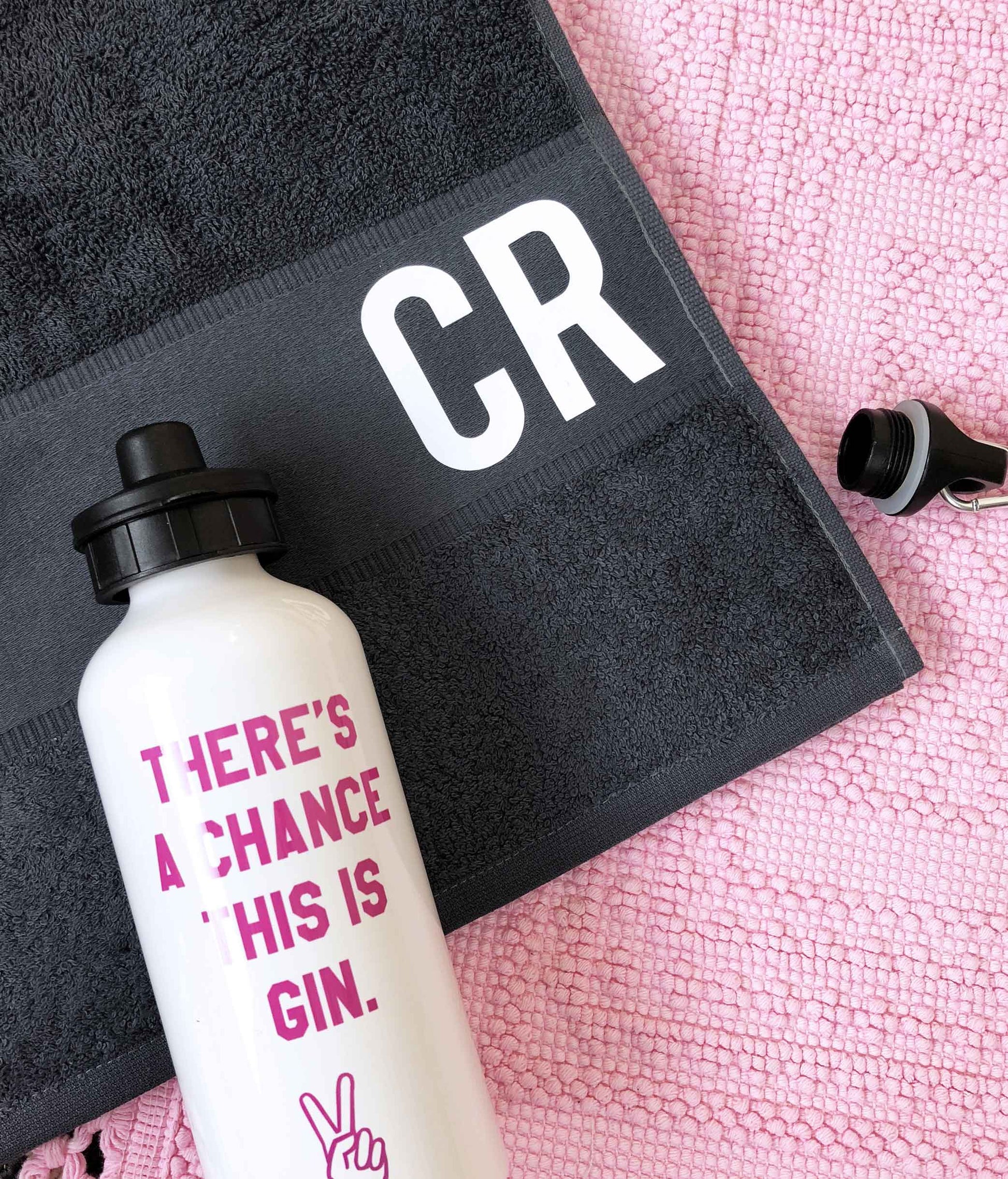 Personalised Gym Towel By Rock On Ruby