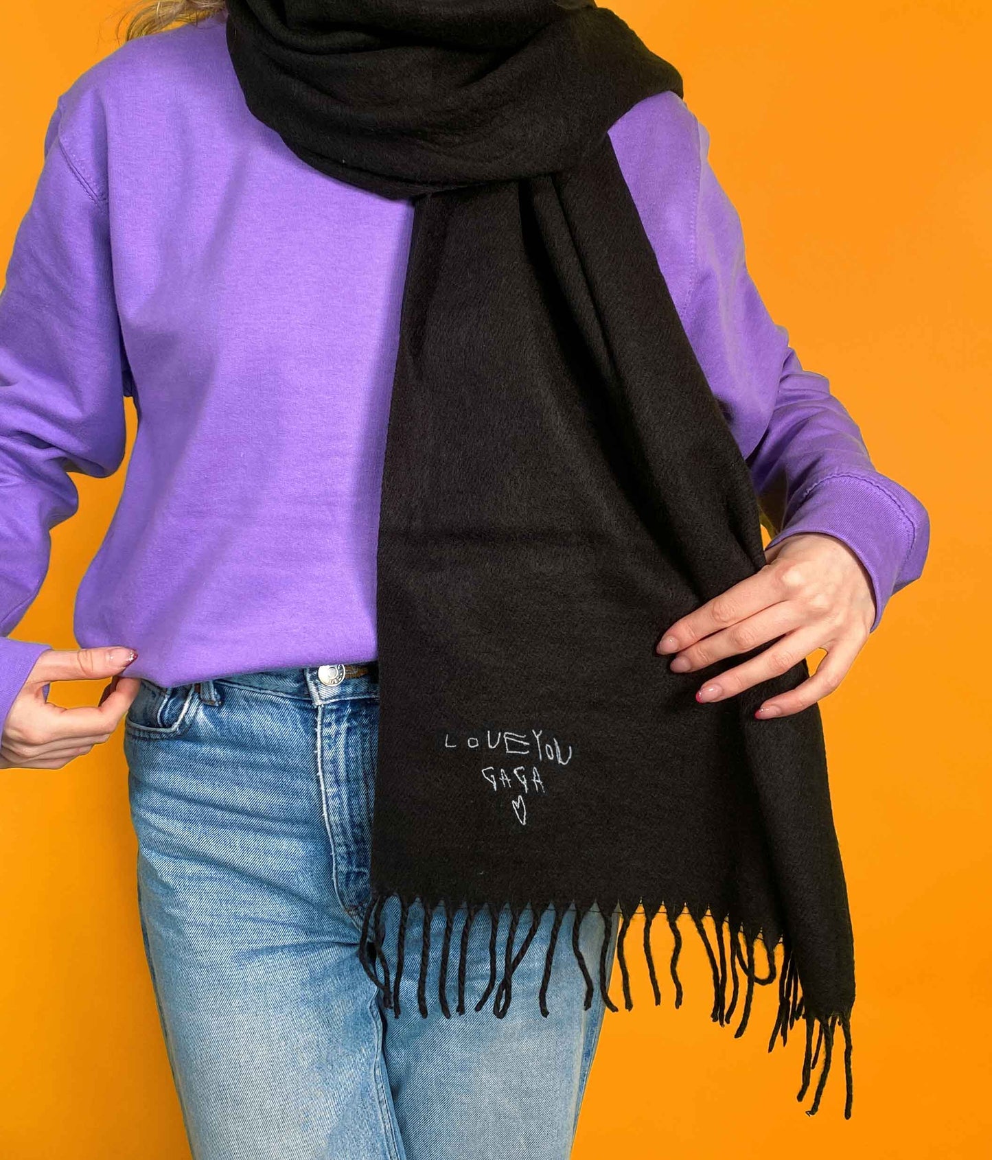 Personalised Handwriting Scarf