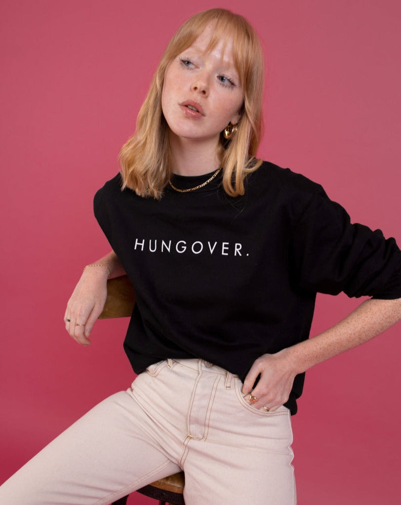 Hungover sweatshirt sale