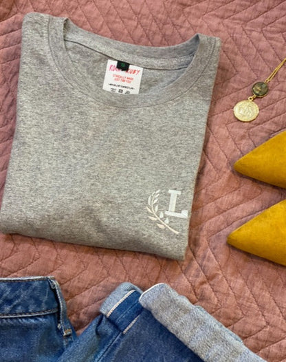 Personalised Embroidered Varsity T-Shirt