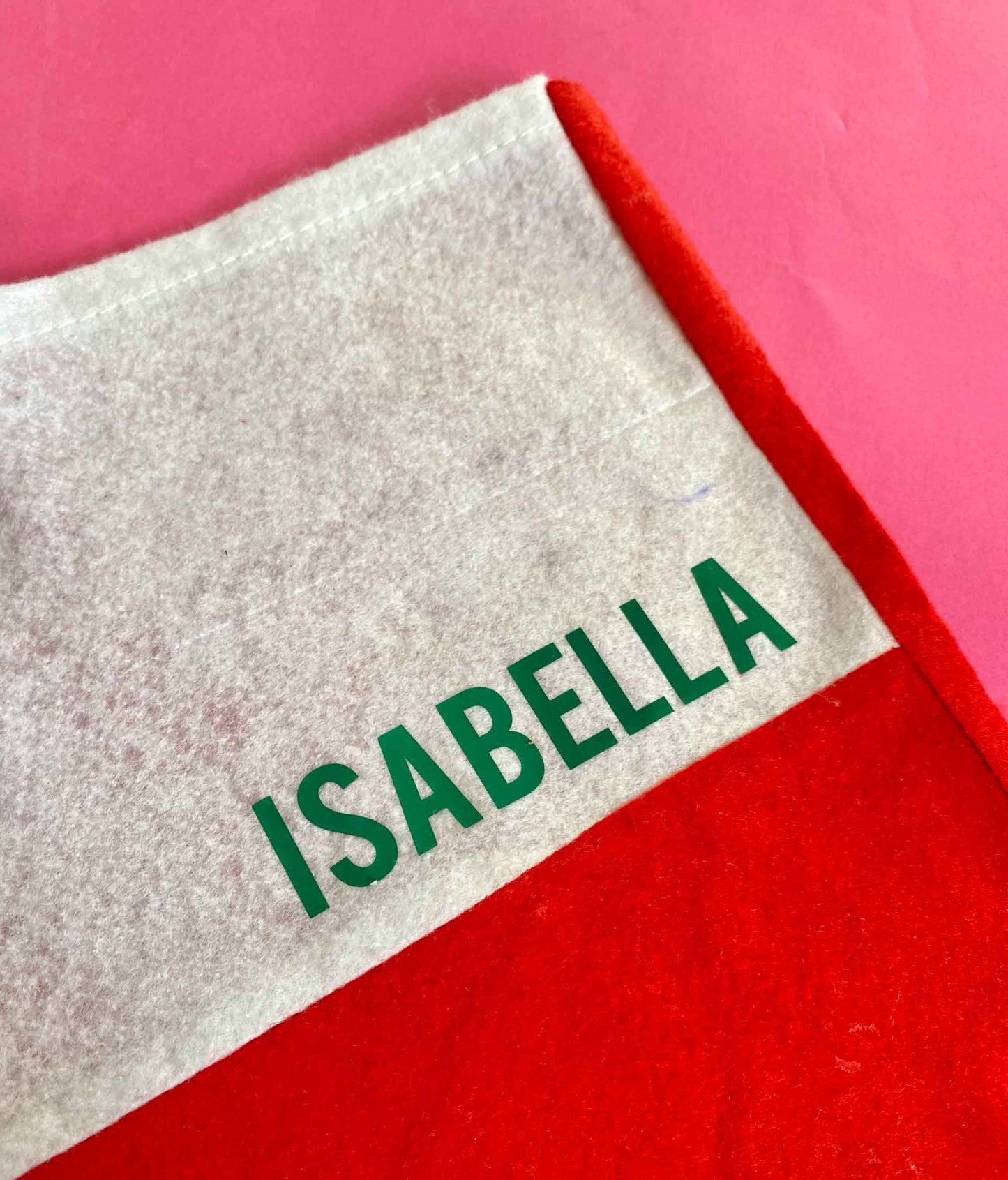 Isabella Personalised Giant Christmas Stocking SALE