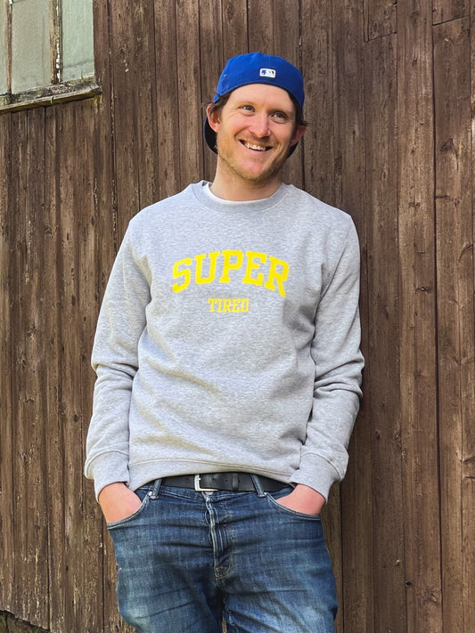 Super Tired Varsity Sweatshirt