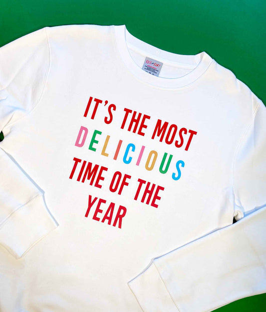 M Most Delicious Time Of The Year Christmas Sweatshirt