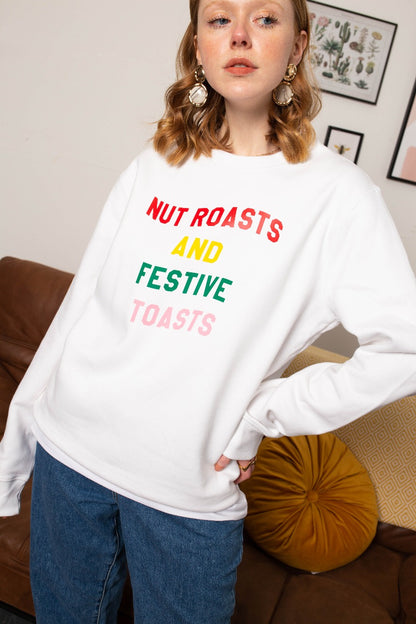 Nut Roasts and Festive Toasts Christmas Jumper