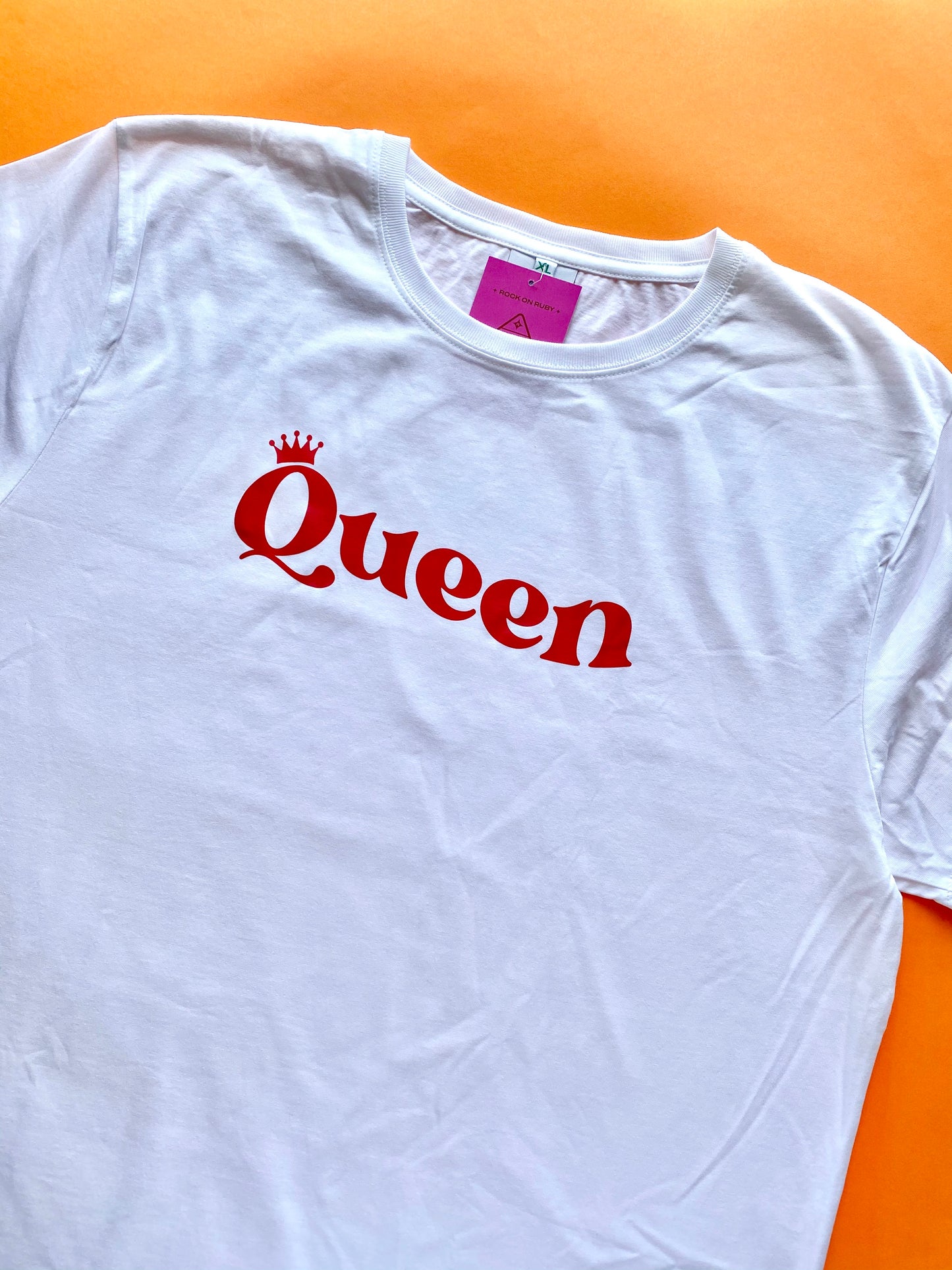 White Queen Slogan T-Shirts