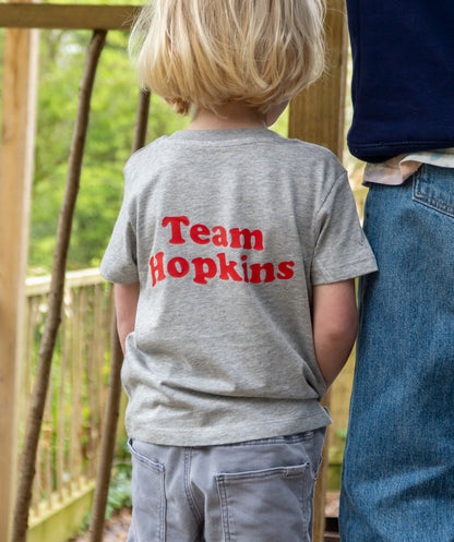 Children’s Team Name Back Print T-shirt