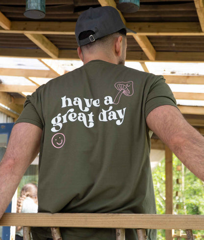 Have A Great Day Slogan T-shirt
