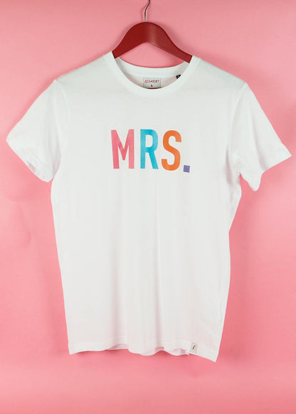 Rainbow Mrs T Shirt
