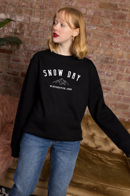 Personalised Snow Day Sweatshirt